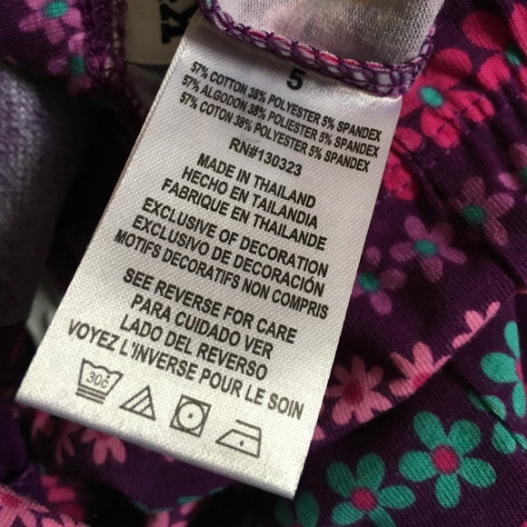 Kids Headquarters 2 Pc. Unicorn tunic&leggings set, Little Girl size 5. - Picture 8 of 8